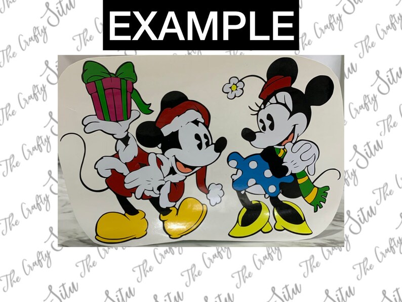 Download Vintage Mickey and Minnie Inspired Christmas SVG Cut file ...