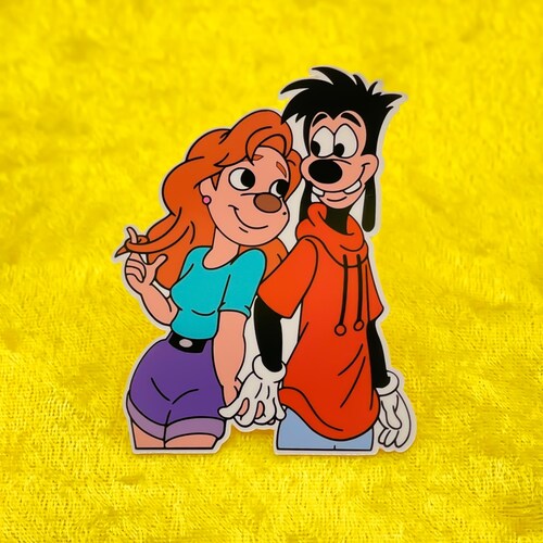 Max and Roxanne Sticker Disney A Goofy Movie Water Bottle Etsy