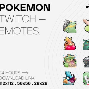 EMOTES TWITCH / Pokemon 3e generatie