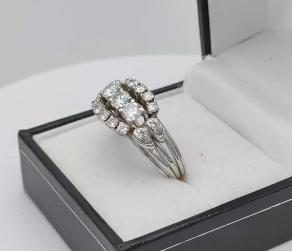 Rare Vintage Carl Bucherer Diamond 18K Gold Ring Etsy Canada