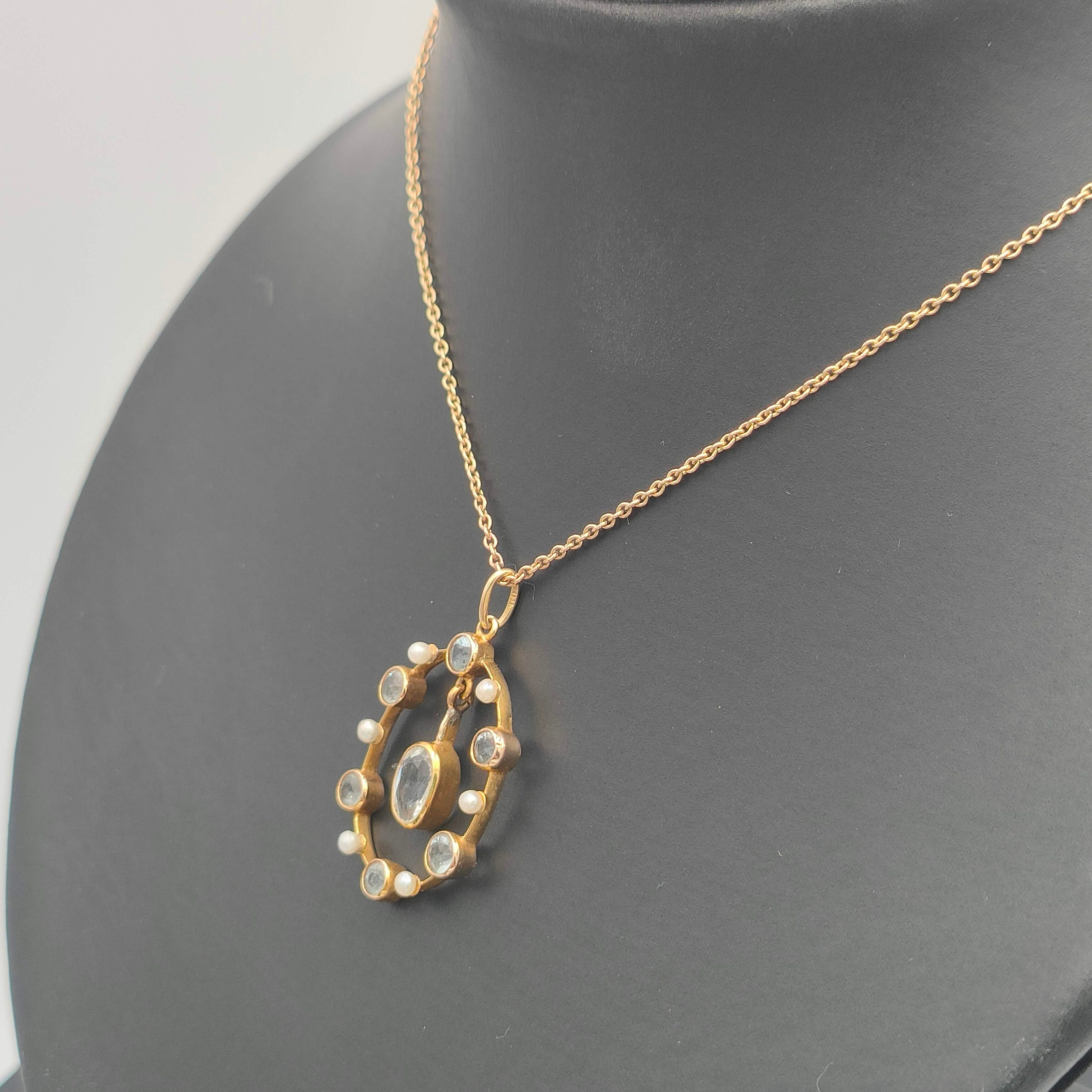 Oceana 22k Gold Pearl Chain - R Narayan Jewellers