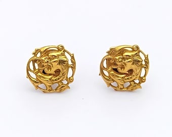 Art nouveau 18K gouden vintage manchetknopen