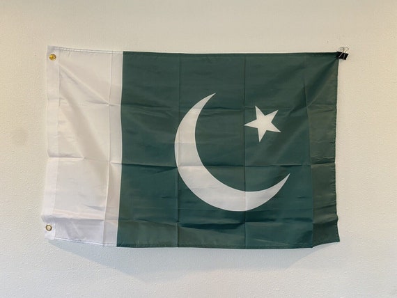 Bandiera Pakistan 3x5 Piedi &ndash; Tessuto 100D Poliestere, Trade Winds