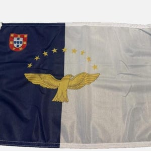 12" x 18" Azores Islands Flag Island 12x18 New France French