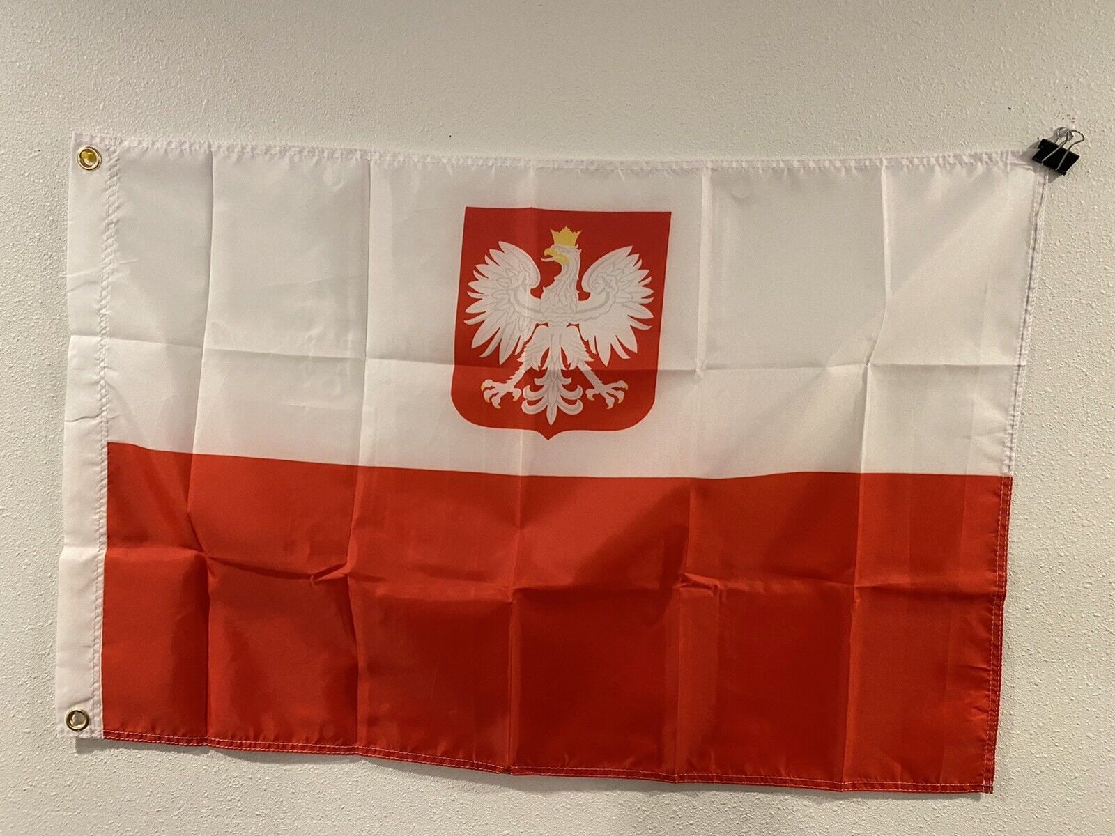 X Feet Poland Eagle 100D Polyester Flag - Main Image