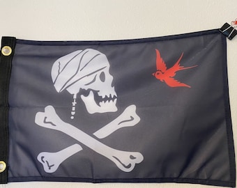 12x18 Jolly Roger Pirate Jack Sparrow Flag 12&quot;x18&quot; house banner polyester26