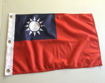 12" x 18"  Taiwan Flag Taiwanese Flags Asian New Asia