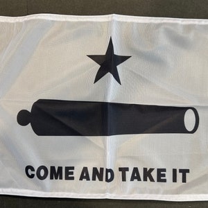 12x18 12x18 Gonzales Gonzalez Come & Take It Sleeved w/ Garden Stand