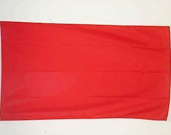 PACK of 2 flags Burgundy Solid Blank Color Flag 2'x3' Banner