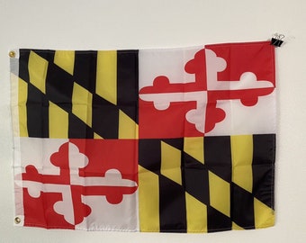 2 x 3 Feet State of Maryland 100D Polyester Flag 2' x 3'