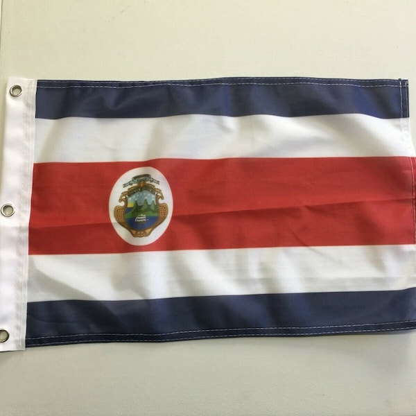 12x18 12"x18" FLAG Costa Rica Rican Central American Banner Poly 36