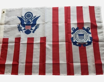 2 x 3 Feet , 2' x 3' United States Coast Guard Ensign 1799 boat Flag 75