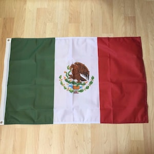 2&#39; x 3&#39;  Mexico Flag Mexican Pride Flags 2 x 3 Foot