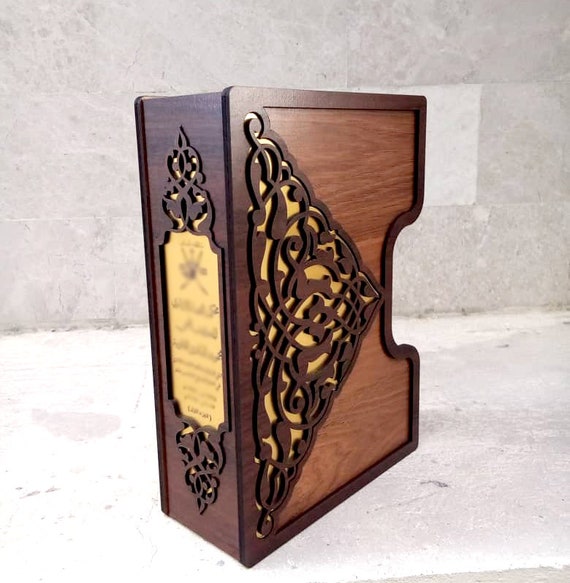 Book cover Book box laser cut file dxf cdr svgAi pdf Etsy