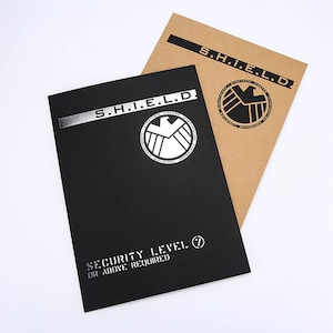 S.H.I.E.L.D. セキュリティ レベル 7 クラフト紙フォルダー TV 番組 映画 小道具