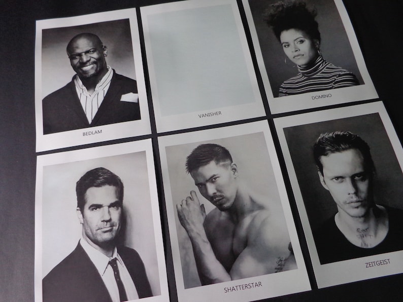 Deadpool File S.H.I.E.L.D. Secret Files Deadpool Cosplay Paper Props Movie Props image 6