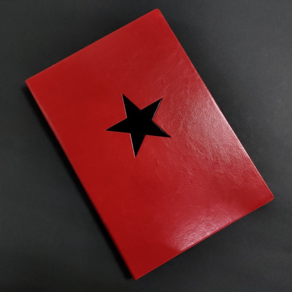 Winter Soldier Notebook Bucky Barnes Journal Winter Soldier Red Book Bucky Barnes Cosplay Code Book Movie Props Replica