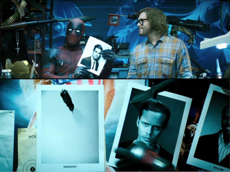 Deadpool File S.H.I.E.L.D. Secret Files Deadpool Cosplay Paper Props Movie Props image 9