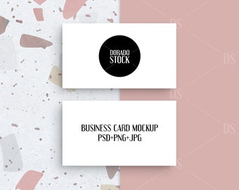 Business Card Mockuphand Business Cardclean Mockupcard Etsy