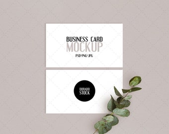 Business Card Mockup Etsy