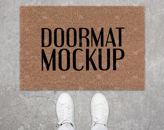 Download Doormat Mockup Floor Mat Mockup Minimalist Style Free Branding Identity Mockup Psd Template