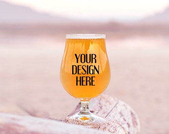 Beer Glass Mockup Etsy