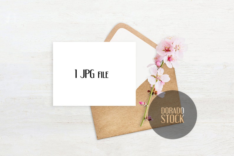 Download A2 greeting card mockup. Landscape greeting card mockup | Etsy