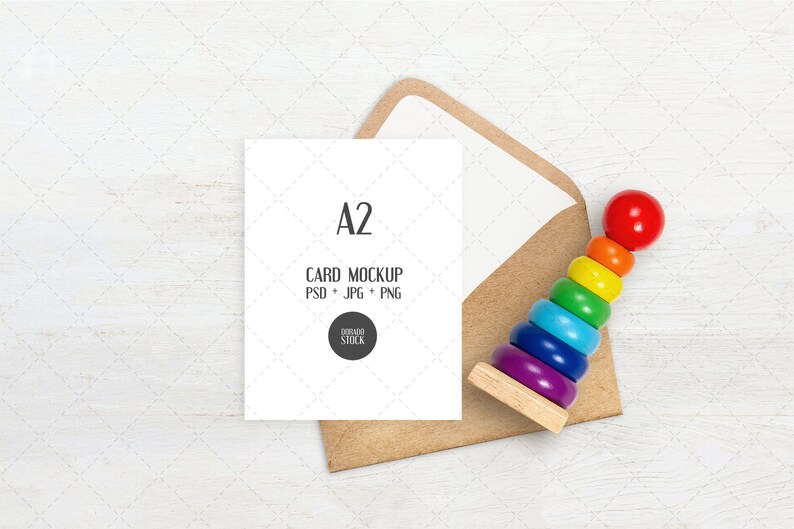 Download A2 greeting card mockup. Portrait greeting card mockup | Etsy