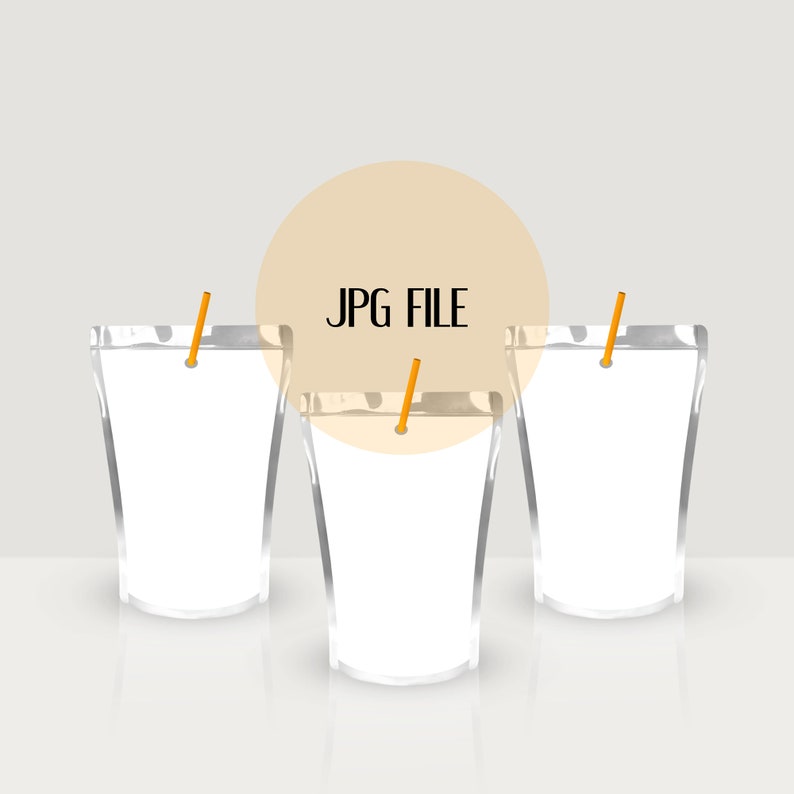 Capri Sun mockup / PSDJPGPNG included Etsy
