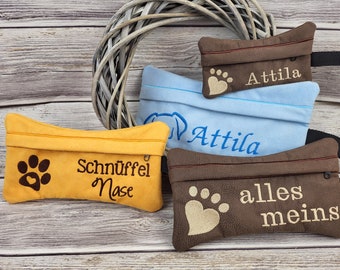 Food Dummy Dog Food Bag Treat Bag Personalized with Name