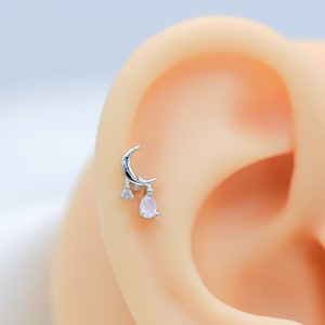 Korean cartilage earrings store