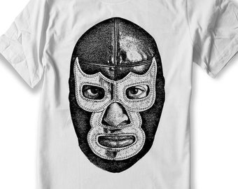 Lucha Libre T-Shirt Wrestling Shirt Messicana T-shirt Messico wrestler shirt regalo / Luchador - Serigrafato Uomo - Camicie Donna