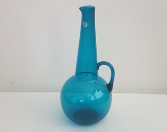 Turquoise glazen karaf Tamara Aladin – Fins MCM Design
