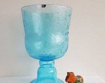 Huge Kaj Franck Nuutajarvi Glass Goblet Pokaali 8 1/4 Huge Kaj Franck Nuutajarvi Glass Goblet Pokaali 8 1/4