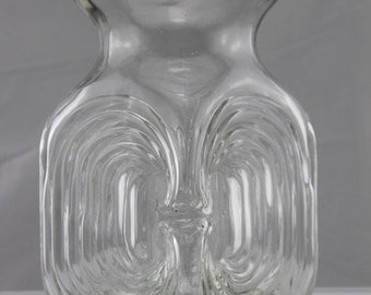 TAMARA ALADIN 1733 "Amuletti" "Amulet" Glass Vase - Finnish Vintage MCM Glass Design from Riihimäen Lasi, Finland