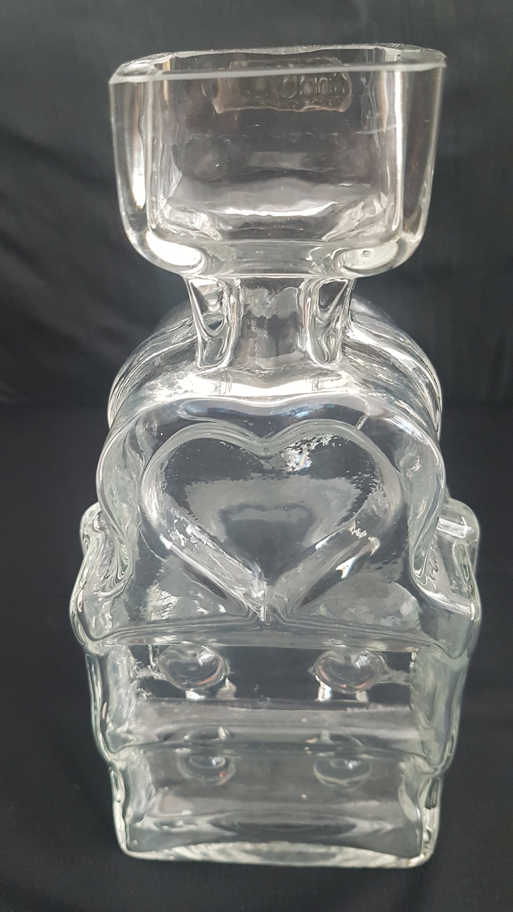 HELENA TYNELL 1306 Piironki Bureau Clear Vase Bottle - Finnish