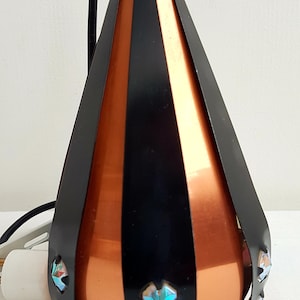 WERNER SCHOU Mid-century Pendant Light Droplet Lamp for Coronell Elektro in Denmark in Great Condition