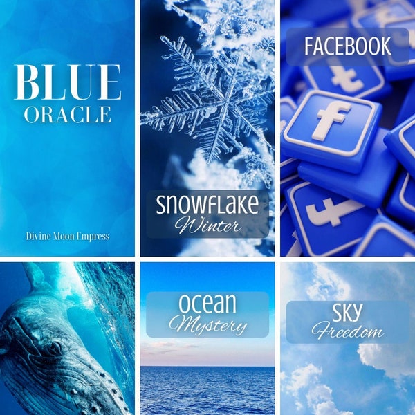 BLUE Oracle Deck **PRE-ORDER**