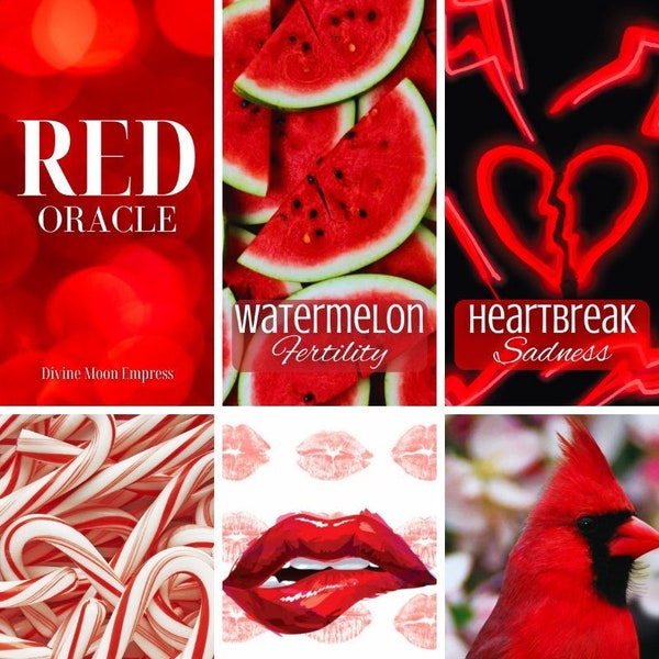 RED Oracle Deck **PRE-ORDER**