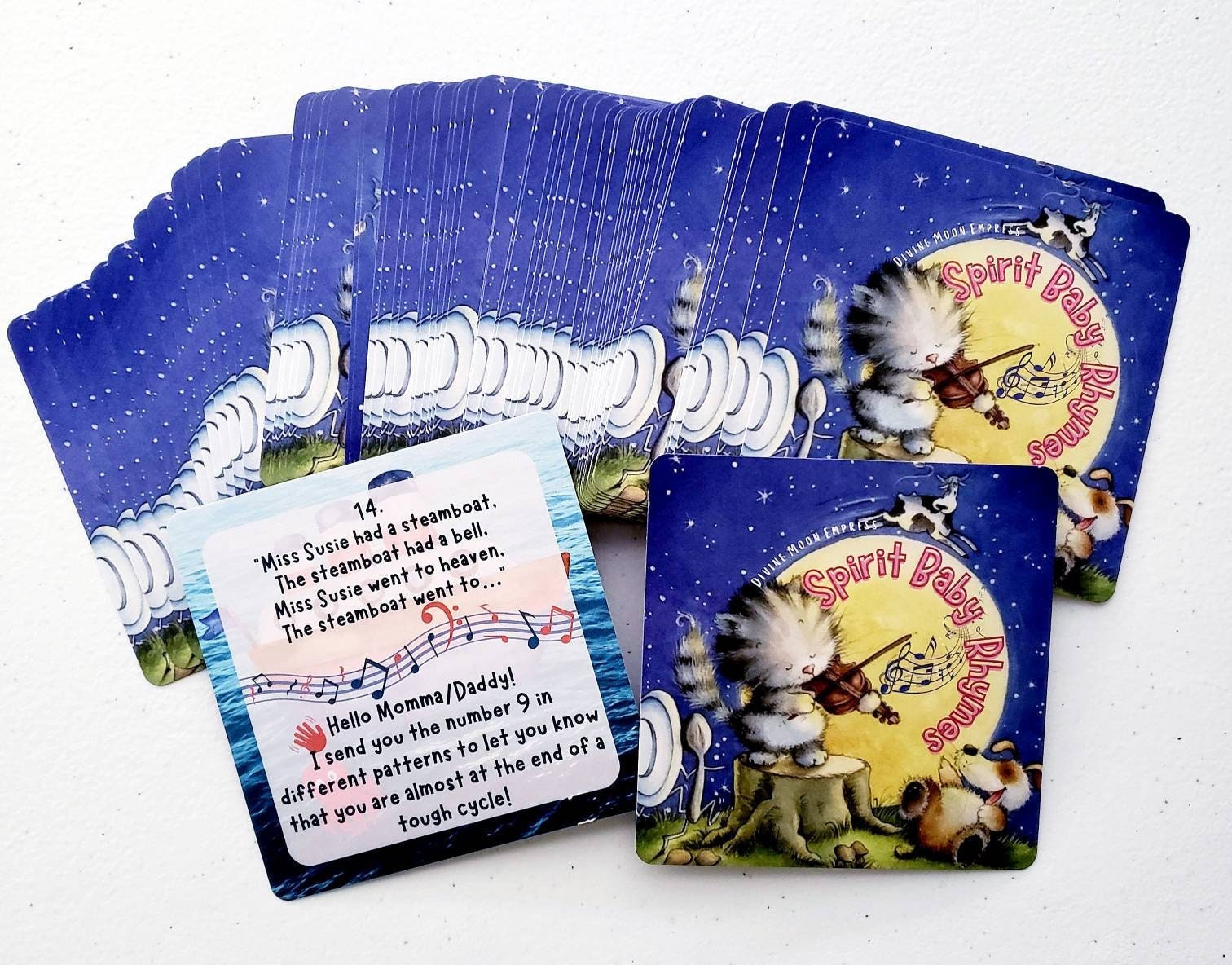 Spirit Baby Rhymes Oracle Deck PRE-ORDER - Etsy Finland
