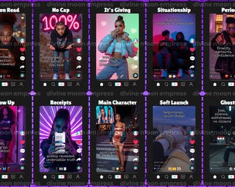 Gen Z Oracle | 54 Cards | TikTok Inspired Oracle for Intuitive Readings