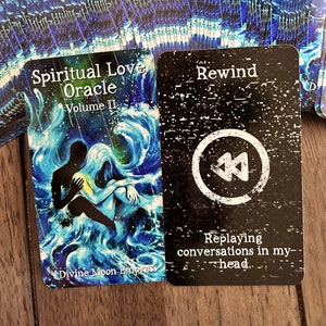 Oráculo del Amor Espiritual Volumen II / Baraja de Relaciones Emocionales / 110 Cartas del Tarot / Mensajes de Pareja y Amor Propio