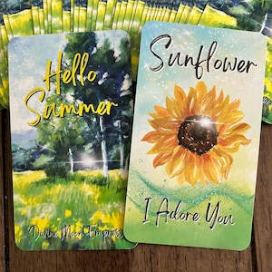 Hello Summer Oracle Deck | 50-Card Seasonal & Holiday Divination Deck for Love and Life