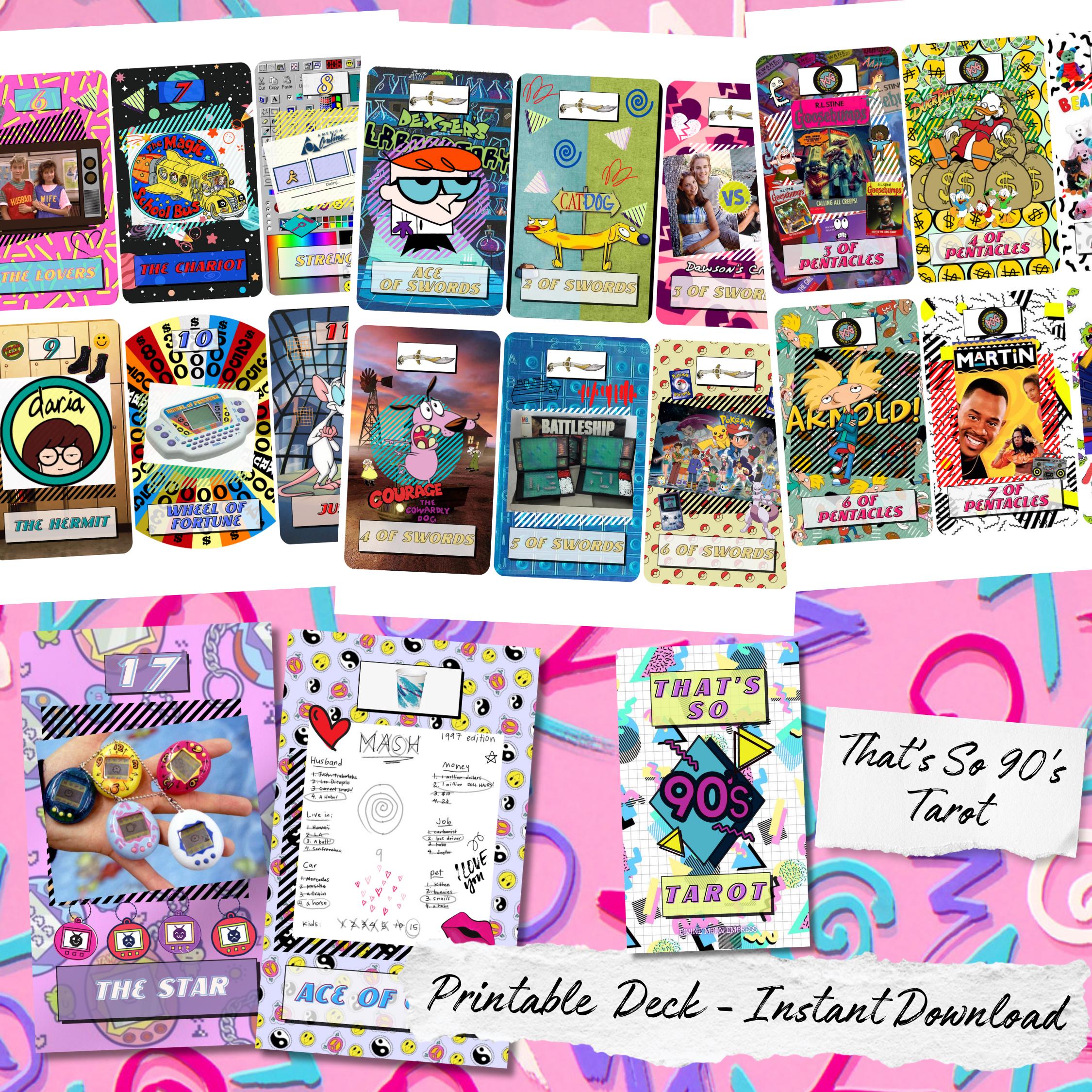 Lisa Frank Tarot Card Deck - Etsy