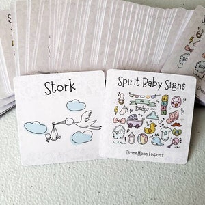 Spirit Baby Signs [86 cards] 2.75&quot; x 2.75&quot; mini deck
