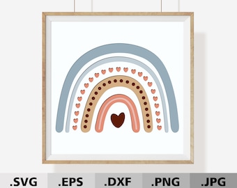 Download Mandala Rainbow Svg Etsy