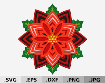 Download Christmas Mandala Etsy