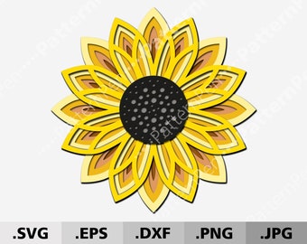 Download Sunflower Mandala Etsy PSD Mockup Templates