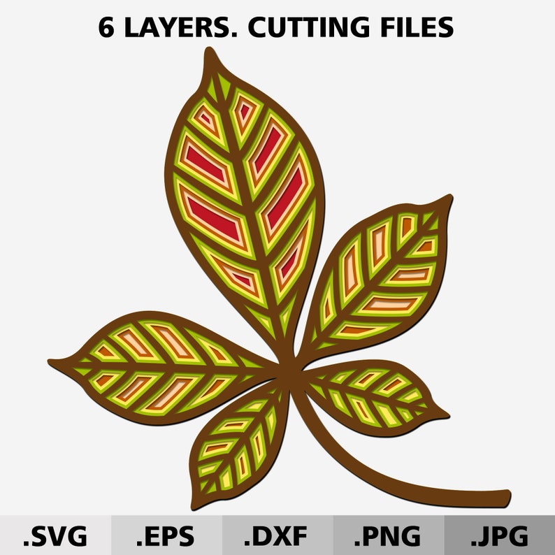 Download 3D Layered Fall Bundle SVG files for Cricut. 3D Mandala ...