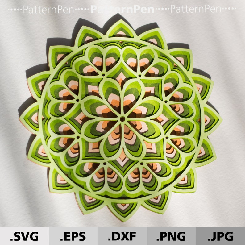 Free Free 265 Layered Mandala For Cricut SVG PNG EPS DXF File